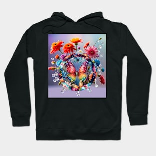 Flower Butterfly Hoodie